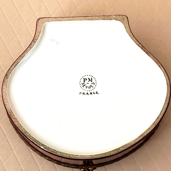 Antique PM Sevres Large Trinket Box  VINTAGE - Picture 9 of 14
